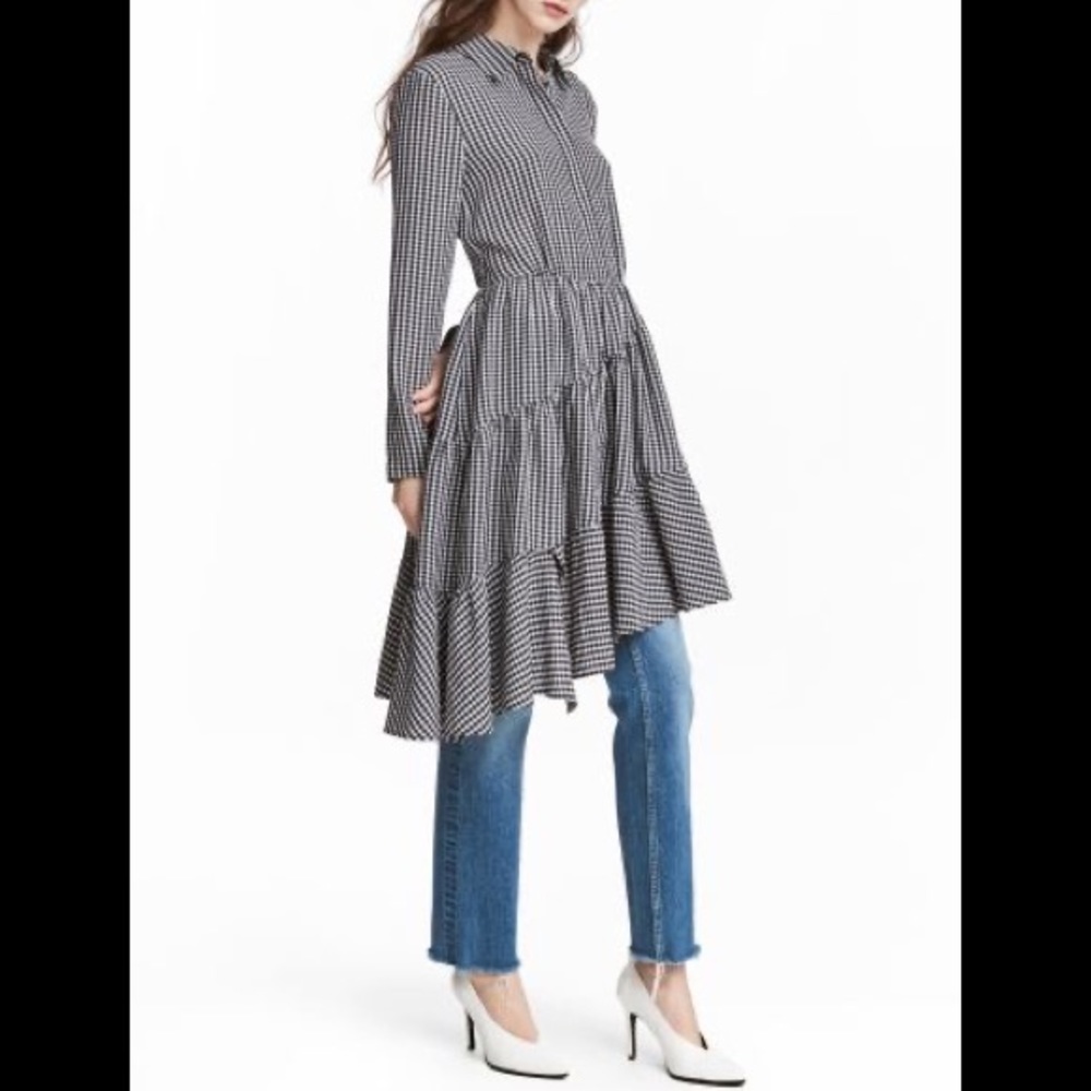 H&M asymmetric dress